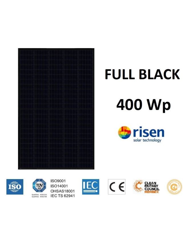 Modu Panel Pv Full Black W Risen Rsm Mb X X Mm