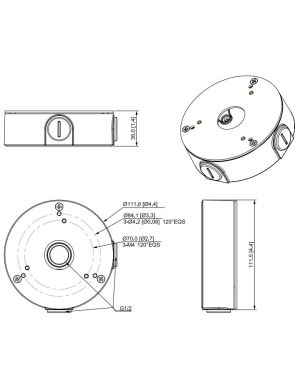 ADAPTER DAHUA PFA13G