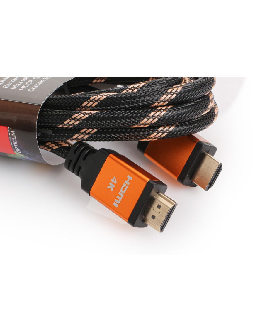 Kabel HDMI-HDMI Opticum RED 4K UHD - 0.5m (v2.0)