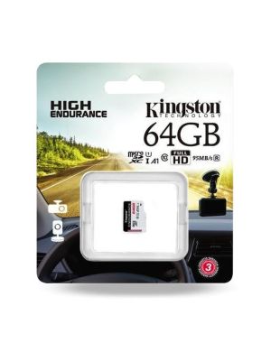 Karta pamięci Kingston High-Endurance microSD 64GB UHS-I U1 24/7 (rejestratory i monitoring)