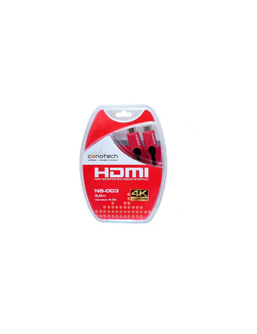 Kabel Hdmi Conotech NS-003 2.0 B 4K 3m