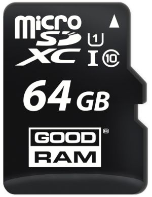 KARTA PAMIĘCI microSD GOODRAM UHS1 CL10 64GB + ADAPTER 100MB