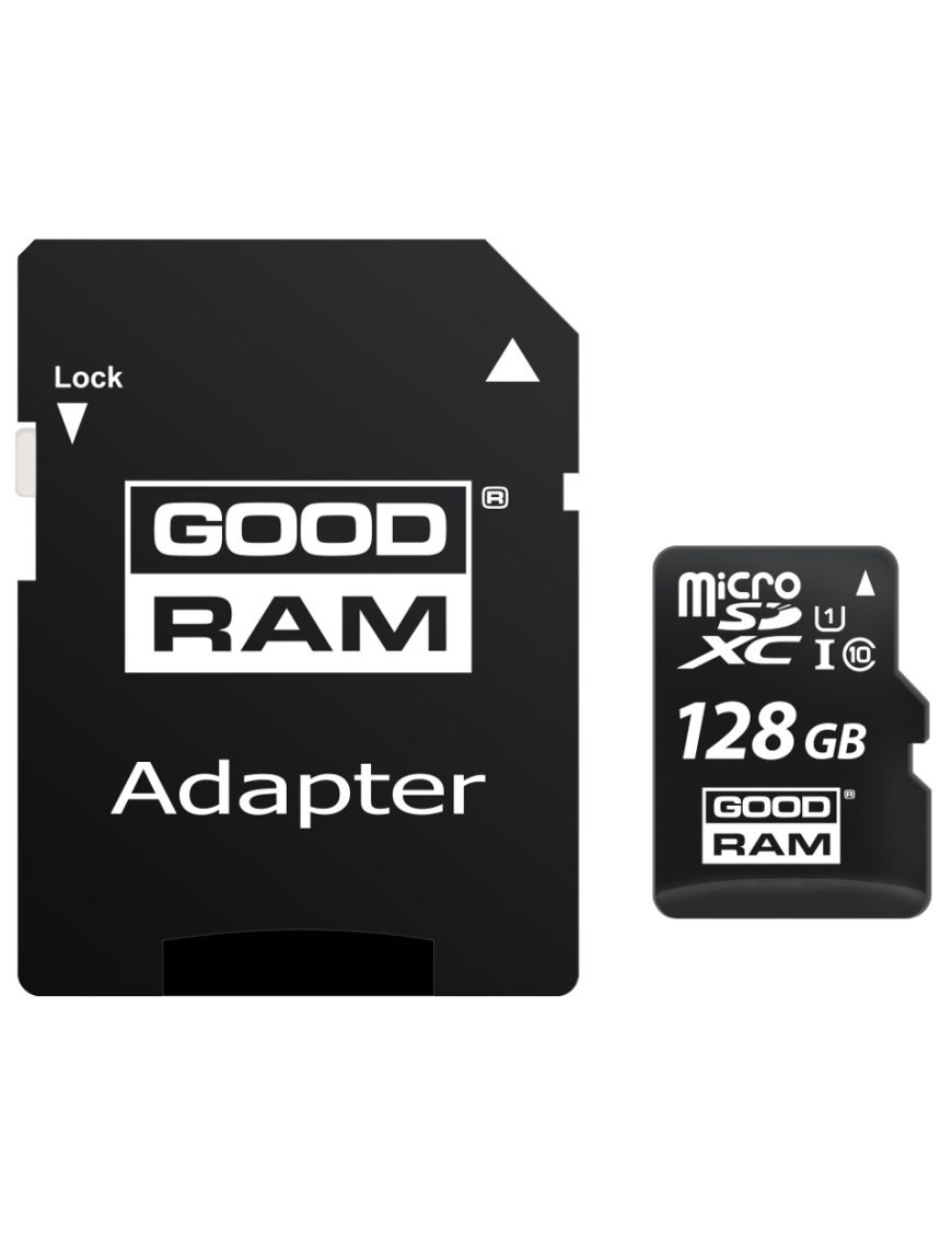 KARTA PAMIĘCI microSD GOODRAM UHS1 CL10 128GB + ADAPTER 100MB