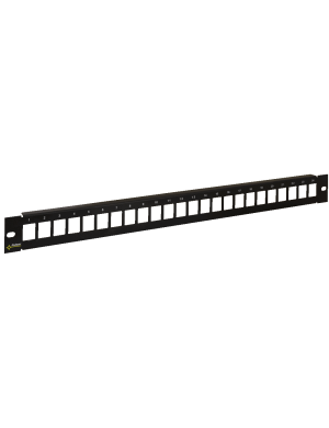 PULSAR RAP-RJ45 - Ramka RAP-RJ45 Patch Panel Keystone (RJ45), krosownica 24 porty