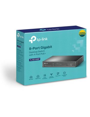 SWITCH TP-LINK TL-SG1008P