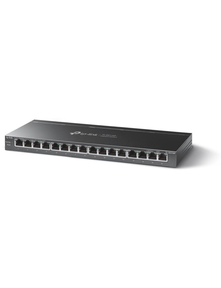 SWITCH TP-LINK TL-SG116P (POE+)