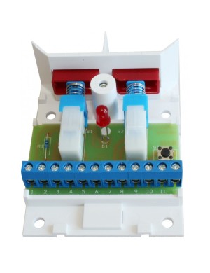 ALARMTECH HB 105-L - Mechaniczny przycisk alarmowy zatrzaaskowy, biały