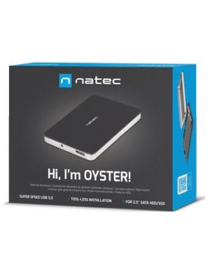 Zewnętrzna obudowa dysku Natec Oyster 2 Slim SATA 2.5cala USB 3.0 Czarny