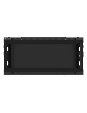 LANBERG WF01-6404-10B - Szafa RACK wisząca do złożenia 4U/600x450, czarna