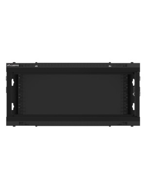 LANBERG WF01-6604-10B - Szafa RACK wisząca do złożenia 4U/600x600, czarna