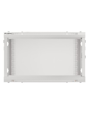 LANBERG WF01-6606-10S - Szafa RACK wisząca do złożenia 6U/600x600, szara