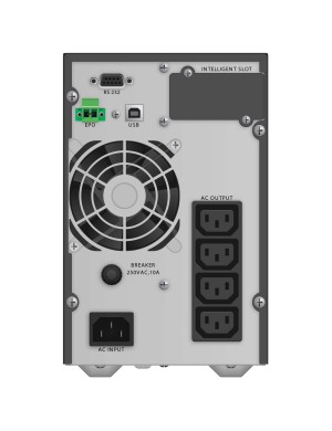 POWERWALKER VFI 1000 TG - Zasilacz awaryjny 1000 VA, 4x IEC C13, LCD, tower