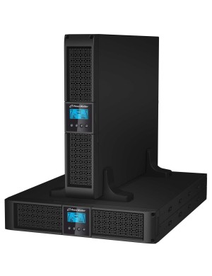 POWERWALKER VFI 1500 RT HID - Zasilacz awaryjny 1500 VA, 4x IEC C13, LCD, RACK 19" 2U/tower