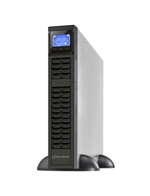 POWERWALKER VFI 2000 CRM LCD - Zasilacz awaryjny 2000 VA, 4x IEC C13, LCD, RACK 19" 2U/tower