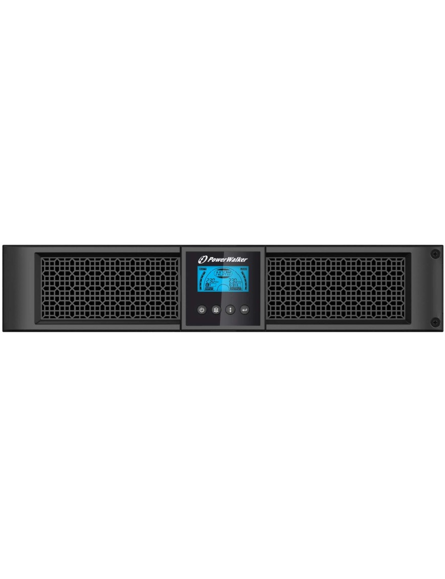 POWERWALKER VI 2000 RT HID - Zasilacz awaryjny 2000 VA, 8x IEC C13, LED, RACK 19" 2U/tower