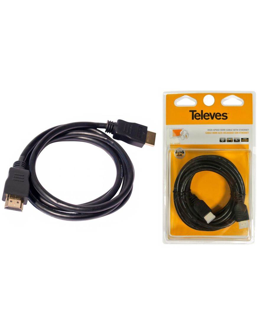 Kabel HDMI 2.0 Televes ref. 494503 5m 4K