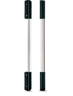 SATEL ACTIVA-2 - Aktywna bariera podczerwieni -2 wiązki, długość listew 52 cm (srebrna)