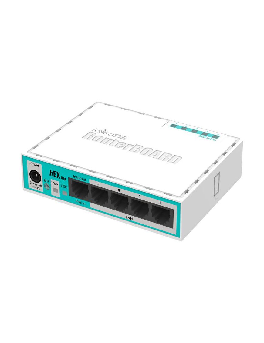 MIKROTIK ROUTERBOARD hEX lite (RB750r2)