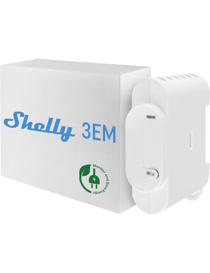 Shelly 3EM 3-fazowy miernik zużycia energii elektrycznej WIFI