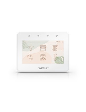 SATEL INT-TSG2-W - Manipulator graficzny z ekranem dotykowym 4,3" (biały)