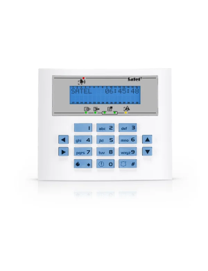 SATEL INT-KLCDS-BL - Manipulator LCD (typ S, niebieskie podświetlenie)