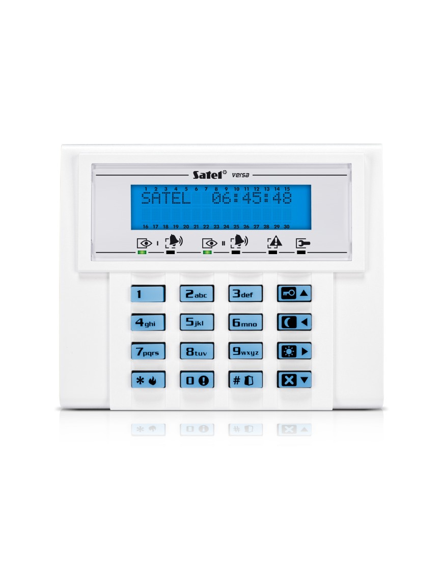 SATEL VERSA-LCD-BL - Manipulator LCD (typ V, niebieskie podświetlenie)