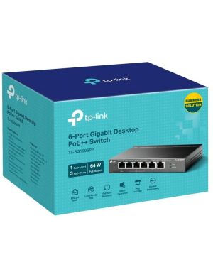 SWITCH TP-LINK TL-SG1006PP (PoE++)