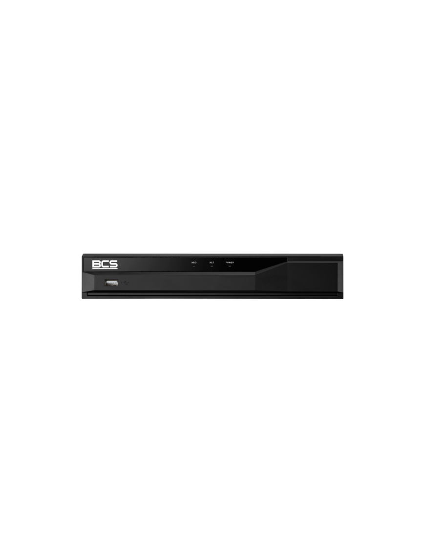 BCS-L-XVR0401-4KE-IV - Rejestrator 4-kanałowy HDCVI/AHD/Analog/TVI/IP, 1xHDD
