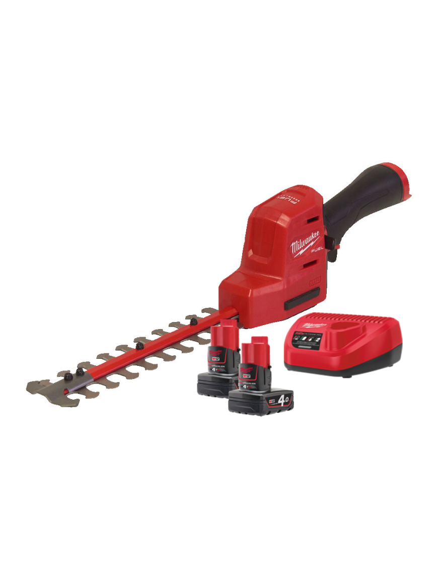 MILWAUKEE M12FHT20-402 - Nożyce do żywopłotu 20 cm 4933479676