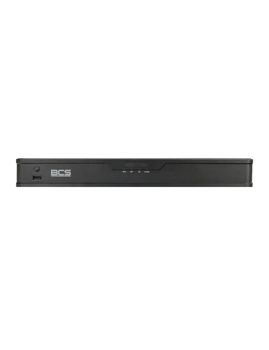 BCS-P-NVR0902-4KE-II - Rejestrator 9-kanałowy NVR, 2x HDD