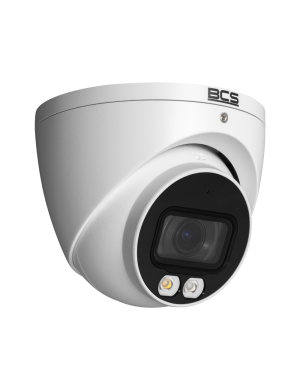 BCS-L-EIP15FCR3L3-Ai1 - Kamera IP kopułowa, 5MP, 2.8mm, IR+białe światło,