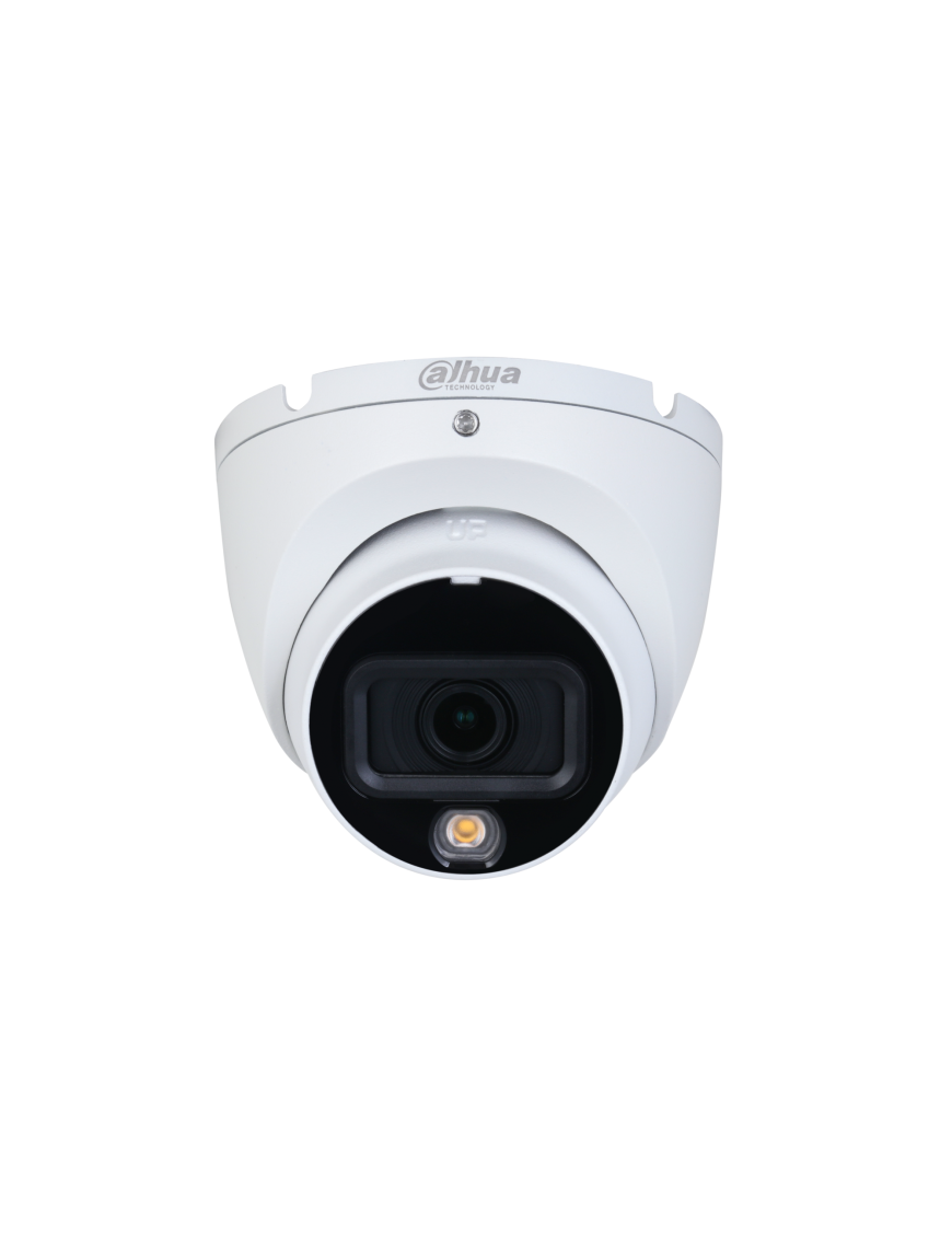 DAHUA HAC-HDW1200TLMP-IL-A-0280B - Kamera HDCVI/AHD/TVI/CVBS kopułowa, Smart Dual Light, 2MP, 2.8mm, zew. IP67