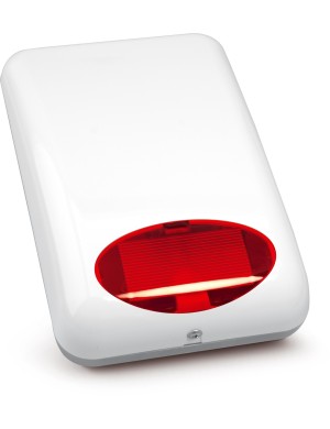 SATEL SPL-5010 R - Sygnalizator zewnętrzny akustyczno-optyczny, światło czerwone