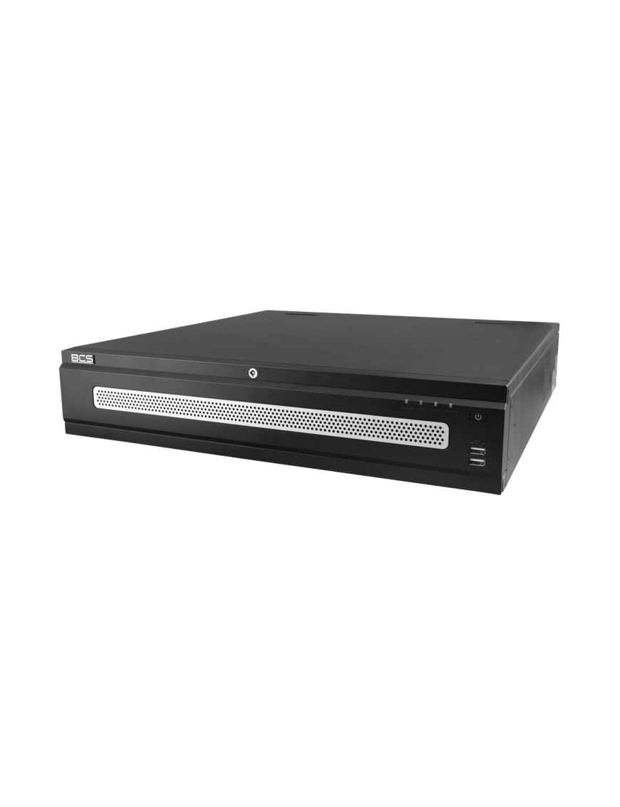 BCS-L-NVR12808XR-A-8K-AI - Rejestrator 128-kanałowy NVR, 8xHDD