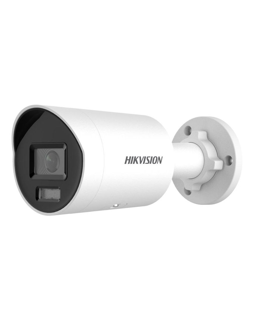 HIKVISION DS-2CD2043G2-LI2U(2.8mm) - Kamera IP tulejowa, AcuSense, 4MP, 2.8mm, IR i białe światło, zew. IP67