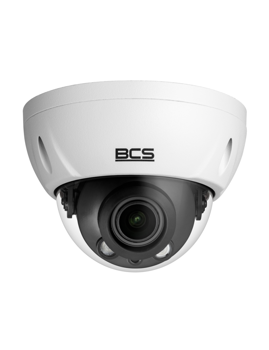 BCS-L-DIP45VSR4-Ai1 - Kamera IP kopułowa, 5MP, 2.7-13.5mm, IR, zew. IP67, IK10