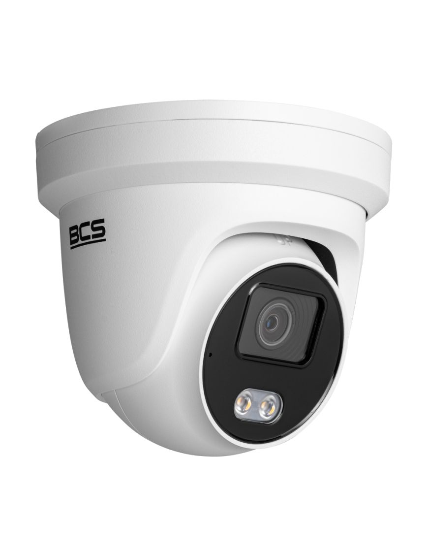 BCS-V-EIP24FCL3-Ai2 - Kamera IP kopułowa, NighColor, AcuSense, 4MP, 2.8mm, białe światło, zew. IP67