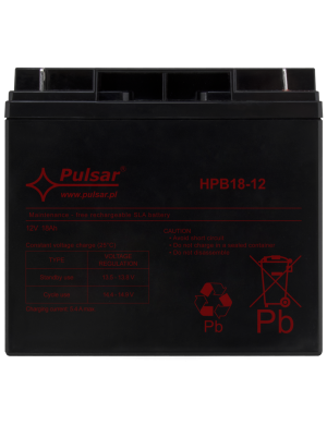 PULSAR HPB18-12 - Akumulator 18Ah/12V HPB