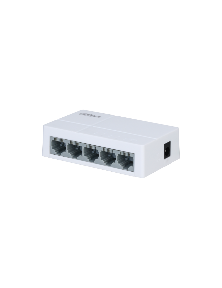 DAHUA PFS3005-5GT- - Switch 5-portowy, 10 / 100 / 1000 Mb/s, 5 Portów LAN