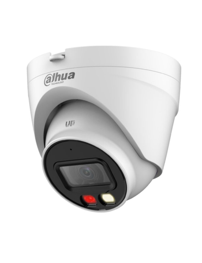 DAHUA IPC-HDW1439V-A-IL-0280B - Kamera IP kopułowa, 4MP, 2.8mm, IR + LED, zew. IP67