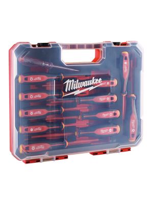 MILWAUKEE ZESTAW WKRĘTAKÓW VDE-12 szt. - 4932479095