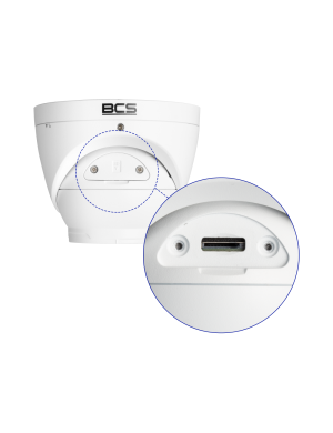 BCS-P-EIP24FSR3-Ai1 - Kamera IP kopułowa, IR, zew. IP67, IK10