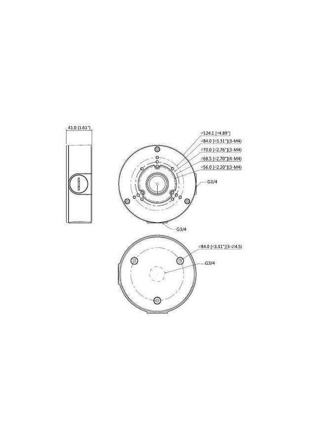 ADAPTER DAHUA PFA130-E-BLACK