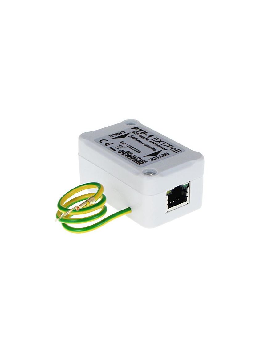 Zabezpieczenie przeciwprzepięciowe 1-kanałowe do kamer IP serii EXTREME EWIMAR PTF-51-EXT/PoE