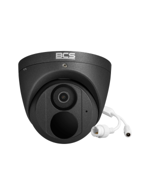 BCS-P-EIP28FWR3-Ai1-G - Kamera IP kopułowa, IR, zew. IP67, kolor grafitowy