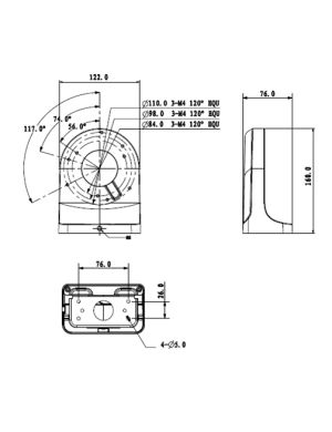 UCHWYT DAHUA PFB203W