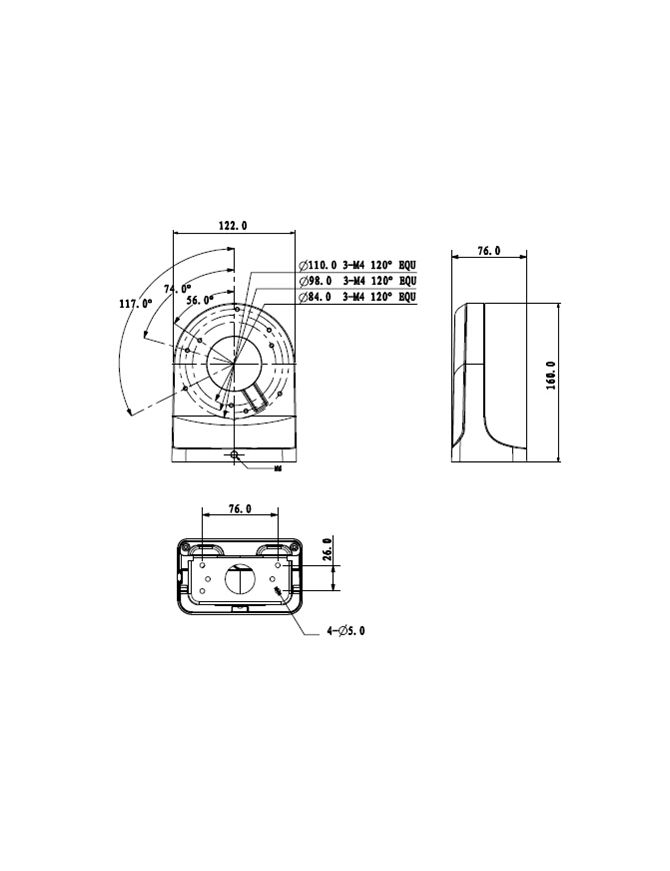 UCHWYT DAHUA PFB203W