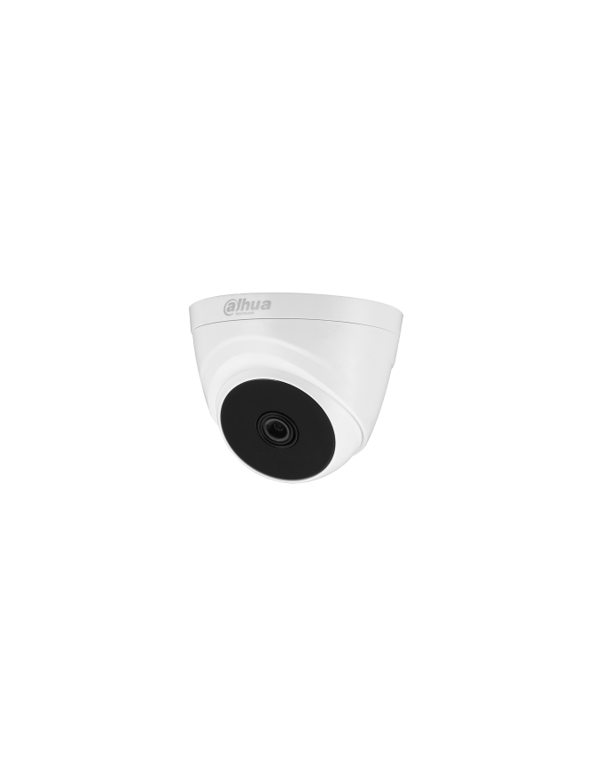 DAHUA HAC-T1A21-0280B - Kamera HD-CVI/TVI/AHD/CVBS kopułowa, IR, wew.