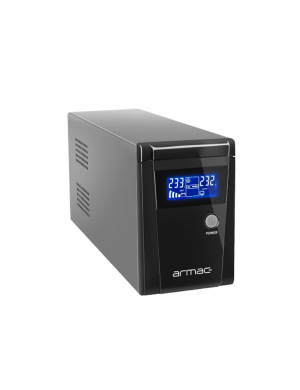 ARMAC O/650E/LCD - Zasilacz awaryjny 650 VA, 2x 230V PL, LCD, tower
