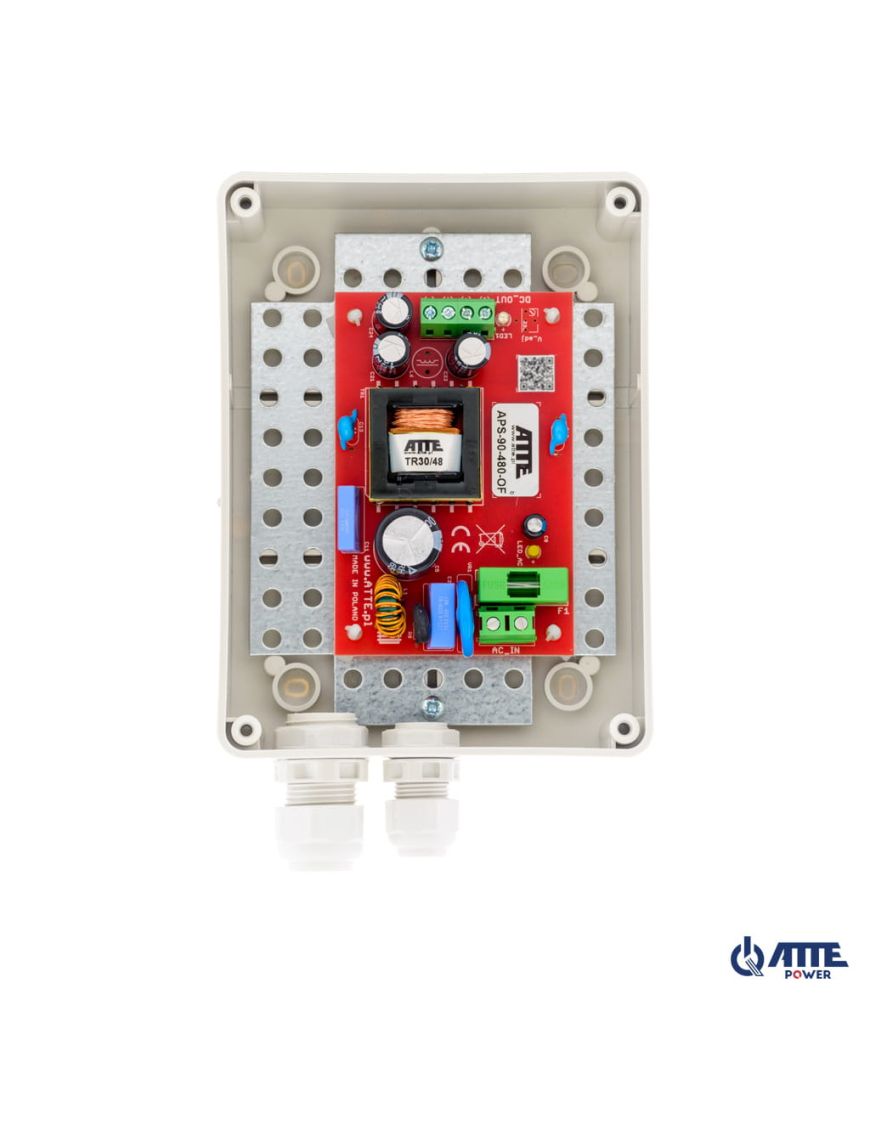 ATTE APS-90-480-S1 - Zasilacz sieciowy SMPS 48V 2A 90W IP56